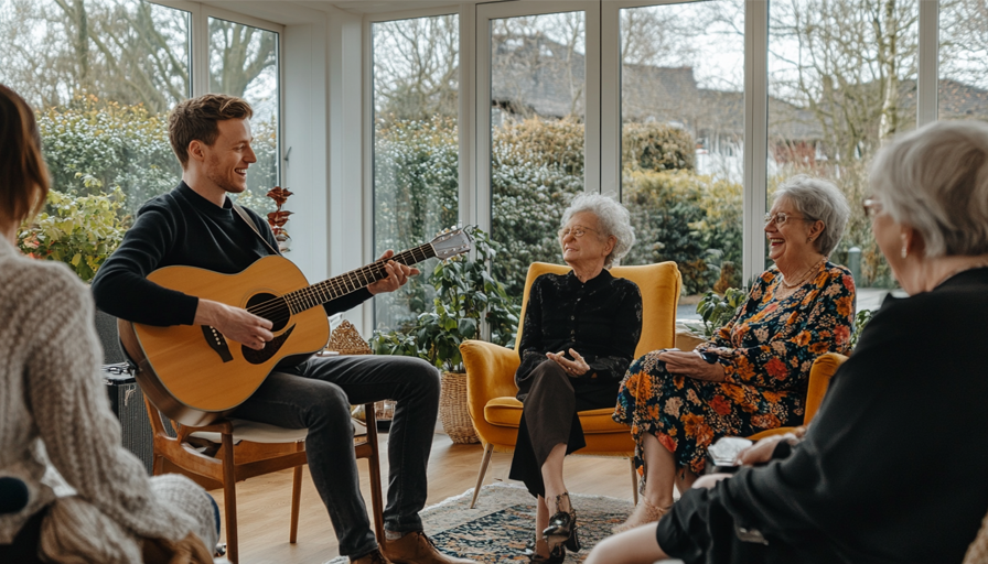 Vrolijke muziek bij een uitvaart: een viering van het leven